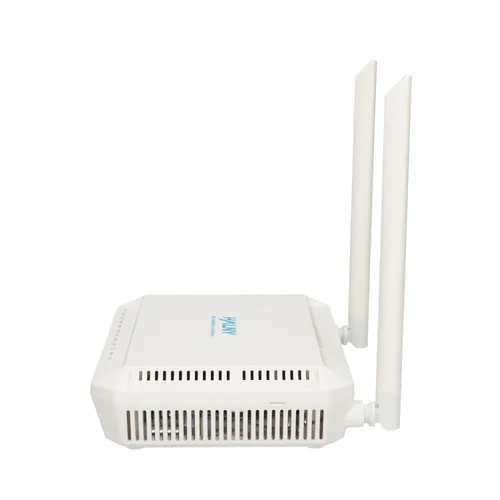 HALNy HL-4GMV4 | ONT | GPON ONT B+ SC/APC, AC Wave2, Dual Band 2x2 MIMO, 4x RJ45 1000Mb/s, 1x RJ11 Standardy sieci bezprzewodowejIEEE 802.11b