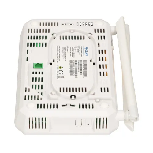 ONT HALNy HL-4GMV4, GPON ONT B+ SC/APC, AC Wave2, Dual Band 2x2 MIMO, 4x RJ45 1000Mb/s, 1x RJ11 Standardy sieci bezprzewodowejIEEE 802.11g