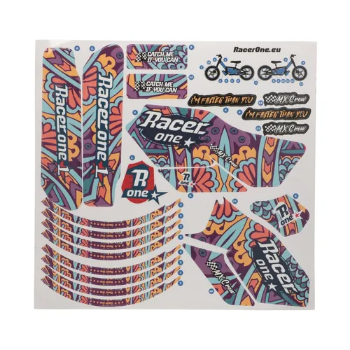 RacerOne Flower | Stickers for RacerOne R1 GO | Flower Theme 0