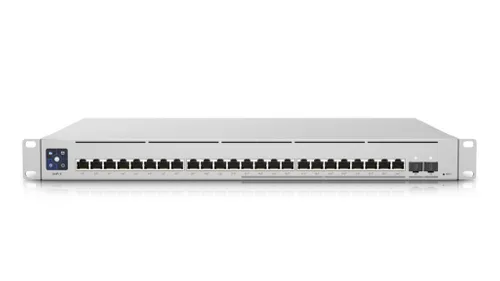 Ubiquiti USW-Enterprise-24-PoE | Switch | 12x RJ45 2.5Gb/s  PoE+, 12x RJ45 1000Mb/s PoE+, 2x SFP+, L3, 400W Ilość portów LAN12x [10/100/1000M (RJ45)]
