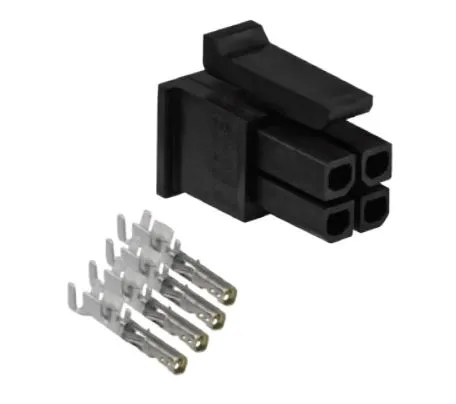 4-pólový Teltonika PR4MK04K, 4-pólový model PR4MK04K pro routery Teltonika Kolor produktuCzarny