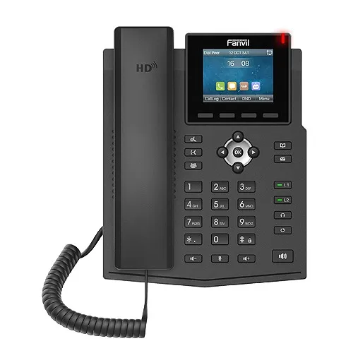 Fanvil X3S Pro | Telefono VoIP | IPV6, audio HD, RJ45 100 Mb/s, schermo LCD 1