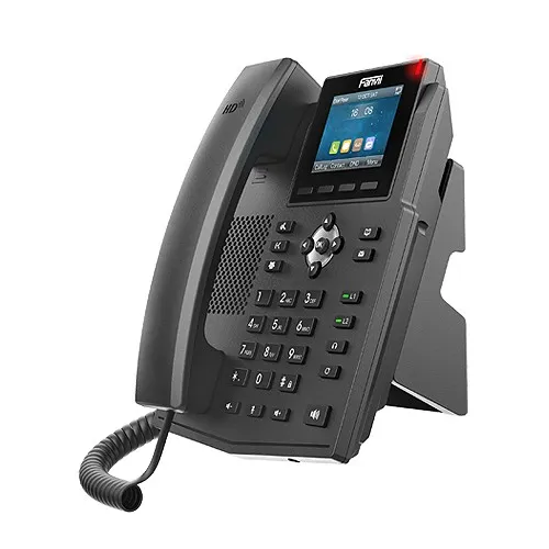 Fanvil X3S Pro | Telefon VoIP | IPV6, HD Audio, RJ45 100Mb/s, wyświetlacz LCD 2