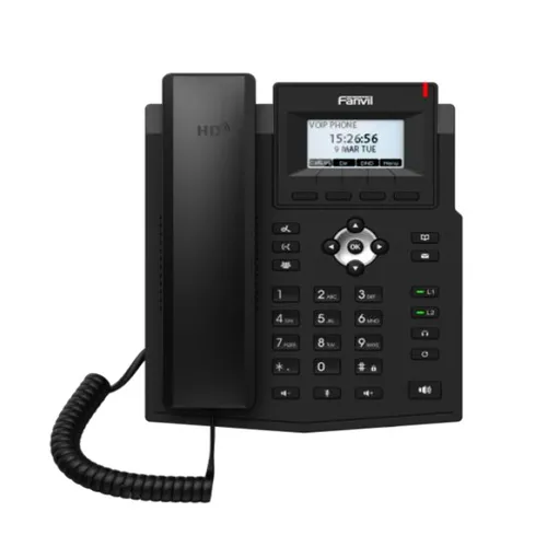 FANVIL X3SG LITE - VOIP PHONE WITH IPV6, HD AUDIO, LCD DISPLAY, 10/100/1000 MBPS POE