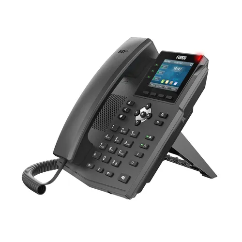 Fanvil X3U | Telefono VoIP | IPV6, audio HD, RJ45 1000 Mb/s PoE, schermo LCD Długość przekątnej ekranu7,11
