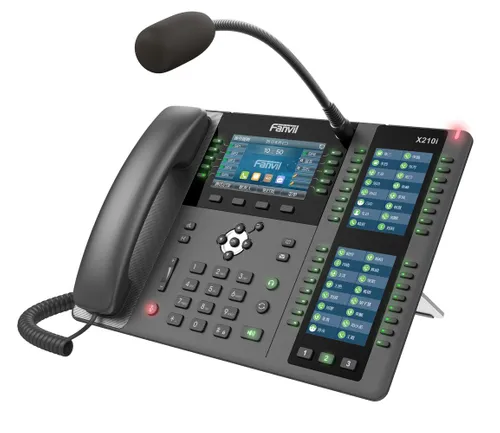 Fanvil X210i | Telefon VoIP | IPV6, HD Audio, Bluetooth, RJ45 1000Mb/s PoE, 3x wyświetlacz LCD Aktualizacje oprogramowania urządzeniaTak