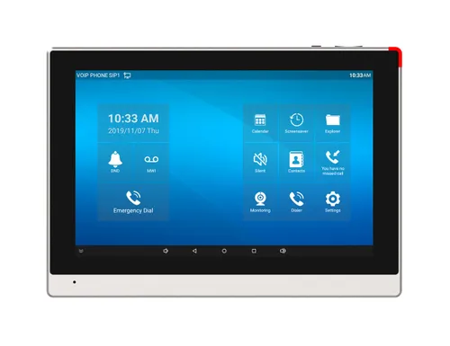 Fanvil i56A | Posto interno SIP | Android 9.0, 10,1 pollici, audio HD, Wi-Fi, altoparlante integrato, desktop o montato a parete Długość przekątnej ekranu25,6