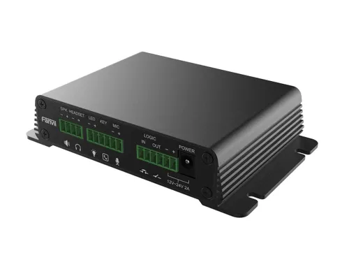 Fanvil PA2 | Bramka VoIP | 2x RJ45 100Mb/s, wyjście i wejście audio Ilość portów Ethernet LAN (RJ-45)1