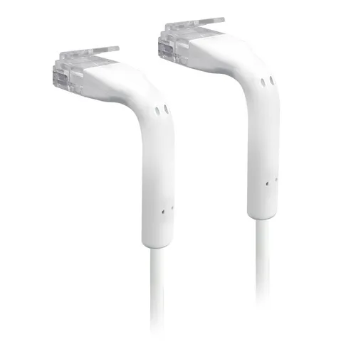 Ubiquiti U-Cable-Patch-RJ45 | Ethernet Patchkabel | UniFi Kabel, RJ45, 0,1m, Weiß Długość100mm