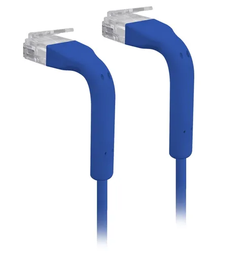 Ubiquiti U-Cable-Patch-RJ45-BL | Cavo Patch Ethernet | UniFi Cable, RJ45, 0,1m, Blue Długość100mm