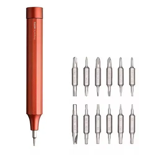 Xiaomi Hoto Precision Screwdriver Kit | Sada šroubováků | 24 v 1, červené 1