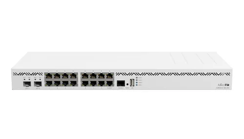 MikroTik CCR2004-16G-2S+ | Router | 16x RJ45 1000Mb/s, 2x SFP+ Ilość portów LAN16x [10/100/1000M (RJ45)]
