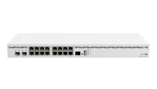 MikroTik CCR2004-16G-2S+ | Router | 16x RJ45 1000Mb/s, 2x SFP+ Ilość portów LAN16x [10/100/1000M (RJ45)]
