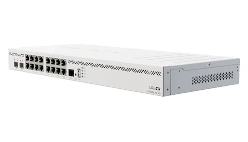 MikroTik CCR2004-16G-2S+ | Router | 16x RJ45 1000Mb/s, 2x SFP+ Certyfikat środowiskowy (zrównoważonego rozwoju)RoHS