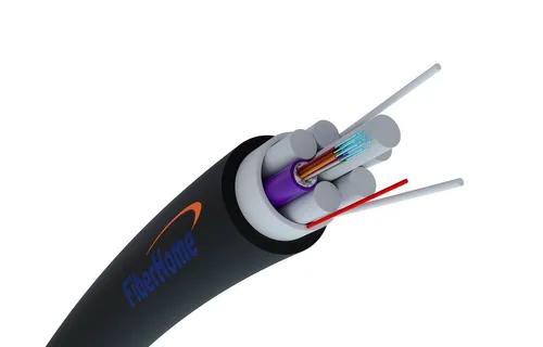 Kabel światłowodowy do kanalizacji 12F | jednomodowy, 1T12F, G652D, 9,2mm, 1,5kN | Fiberhome