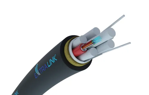 Fiberhome XOTKtsdD 12F | Cable de fibra óptica | ADSS, 4kN FRP, 12J, G652D, 10,8mm, aéreo Kabel do montażuNapowietrznego