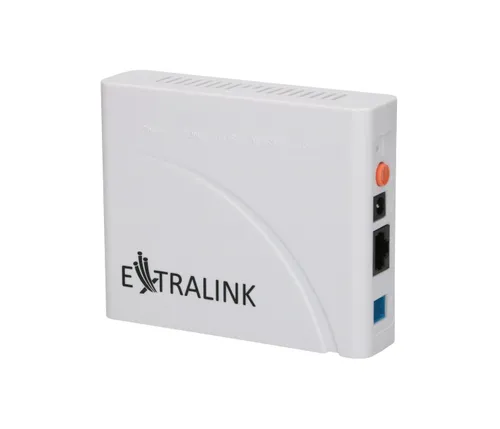 Extralink Elara | ONT | 1x GPON, 1x RJ45 1000Mb/s Ilość portów LAN1x [10/100/1000M (RJ45)]
