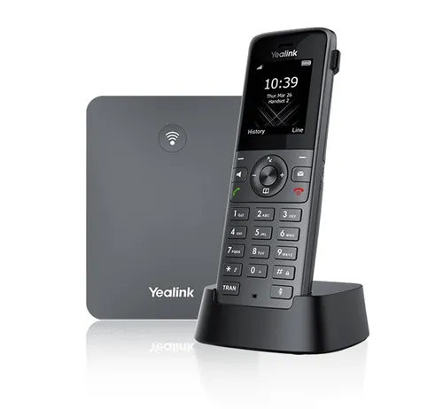 Yealink W73P | VoIP DECT telefon | 1x RJ45 100Mb/s, obrazovka, PoE Typ produktuTelefon komórkowy IP
