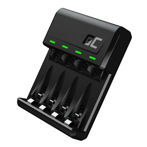 Green Cell VitalCharger GRADGC01 | Battery charger | Ni-MH AA and AAA, with Micro USB and USB-C port 0