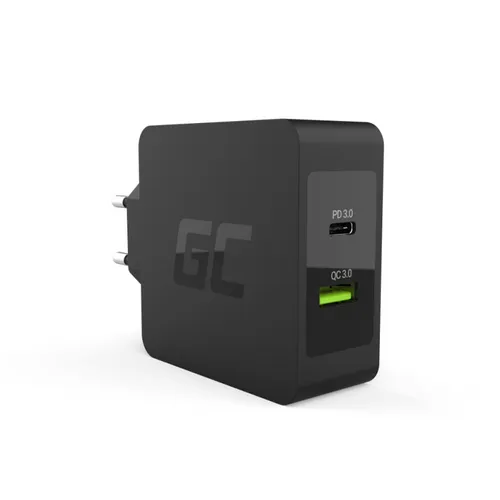 GREEN CELL CHAR08 30W USB-C CHARGER WITH QUICK CHARGE 3.0