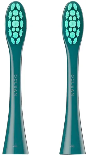 Oclean PW09 Green | Replacement toothbrush head | 2-pack 0