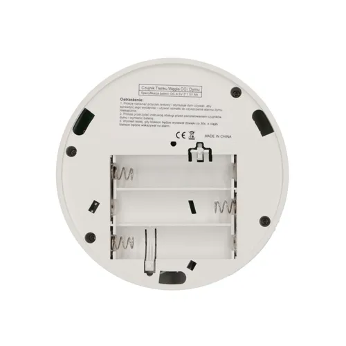 Extralink JKD-512COM | Smoke detector | carbon monoxide detector Średnica10,4