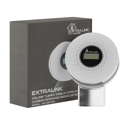 Extralink JKD-512COM | Smoke detector | carbon monoxide detector InterconnectableNie