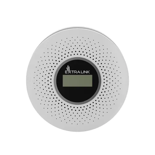 Extralink JKD-512COM | Smoke detector | carbon monoxide detector Kolor produktuCzarny, Biały