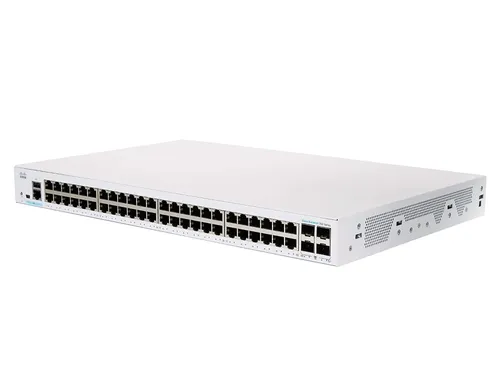 CISCO CBS250-48T-4X 48-PORT 10/100/1000 SWITCH, 4X SFP+ Ilość portów LAN48x [10/100/1000M (RJ45)]
