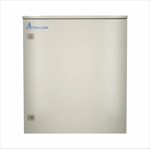 Extralink 12U 600x600 Outdoor Gray | Wall mount rack cabinet | rackmount Głębokość600mm