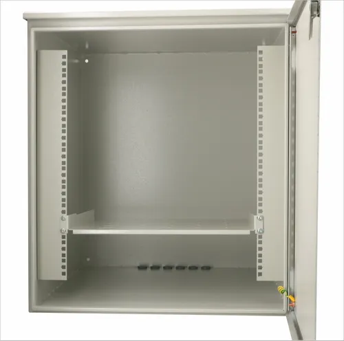 Extralink 12U 600x600 Outdoor Gray | Wall mount rack cabinet | rackmount KolorSzary
