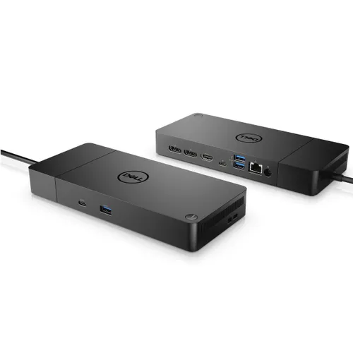 Dell WD19S 130 W | Estaçao de ancoragem | 3x USB 3.0, 2x USB-C, 1x HDMI, 2x DP, 1x RJ45 Częstotliwość wejściowa AC50 - 60