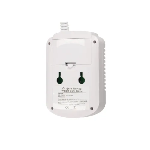 Extralink JKD-808COM | Detektor plynu a oxidu uhelnatého | 110dB Głębokość produktu73