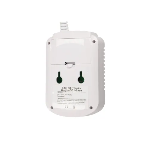 Extralink JKD-808COM | Gas & carbon monoxide smoke detector | 110dB Głębokość produktu73
