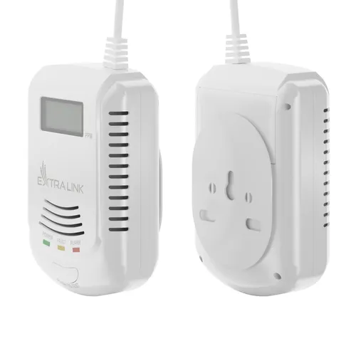 Extralink JKD-808COM | Detektor plynu a oxidu uhelnatého | 110dB Dopuszczalna wilgotność względna10 - 95