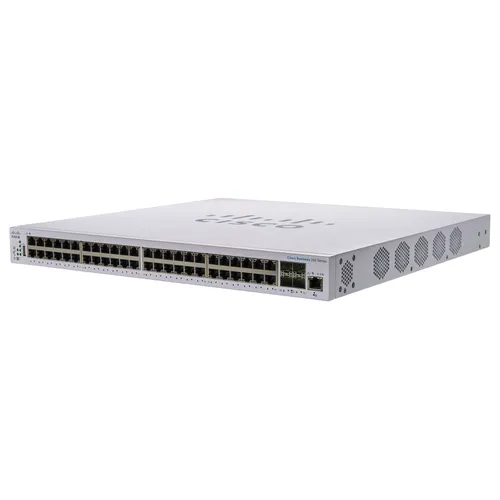 Cisco CBS350-48T-4X | Switch | 48x RJ45 1000Mb/s, 4x SFP+, Rack Ilość portów LAN4x [10G (SFP+)]
