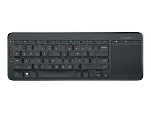 Microsoft All-in-One Media | Keyboard | Black, N9Z-00022 Baterie w zestawieTak