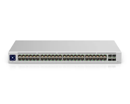 Ubiquiti USW-48 | Switch | UniFi, 48x RJ45 1000Mb/s, 4x SFP Ilość portów LAN48x [10/100/1000M (RJ45)]
