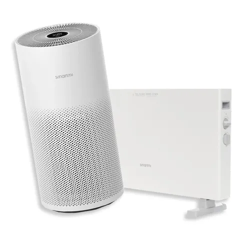 SmartMi Air Purifier White + Electric Heater 1S | Set | Air purifier + Electric heater 0