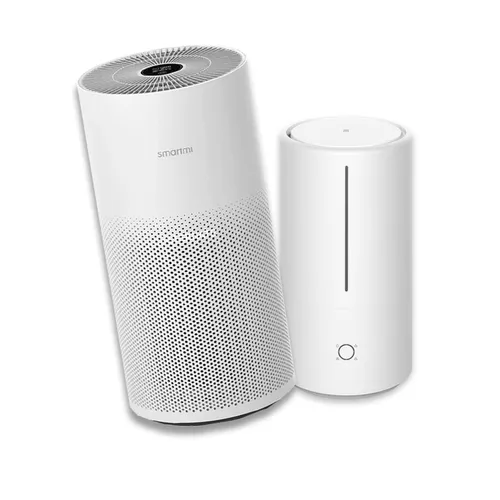 SmartMi Air Purifier White + Xiaomi Mi Smart Antibacterial Humidifier | Set | Purificador de aire + Humidificador de aire 0