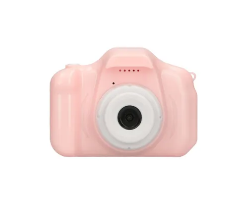 Extralink Kids Camera H20 Růžový | Digitální fotoaparát | 1080P 30fps, displej 2.0" Diody LEDZasilanie