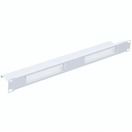 Mantar PS 19" 1U Simplex 24J | Optická rozvodná | Modularní 2x 12 KolorSzary