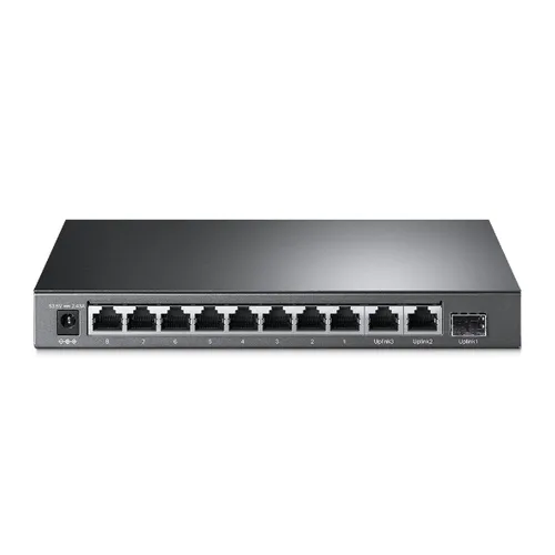 TP-Link TL-SL1311MP | Switch | 8x RJ45 100Mb/s, 2x RJ45 1000Mb/s, 1x SFP, Desktop, No gestionado Ilość portów LAN2x [10/100/1000M (RJ45)]

