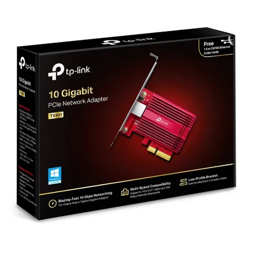 TP-Link TX401 | Síťová karta | 10 Gigabit, PCI Express 3