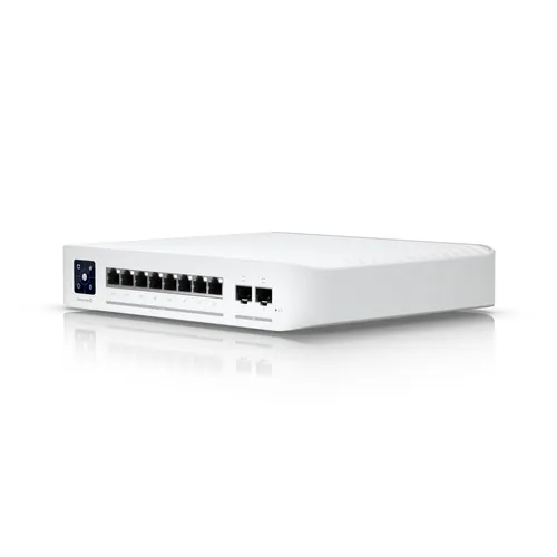Ubiquiti USW-Enterprise-8-PoE | Switch | 8x RJ45 2.5Gb/s PoE+, 2x SFP+, 120W Ilość portów LAN8x [100/1000/2500M (RJ45)]