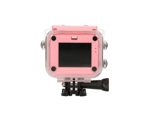 Extralink Kids Camera H18 Pink | Cámara | 1080P 30fps, IP68, pantalla de 2.0" Diody LEDZasilanie