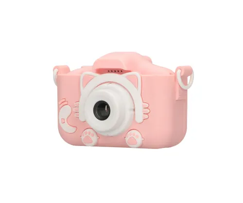 Extralink Kids Camera H27 Dual Růžový | Digitální fotoaparát | 1080P 30fps, displej 2.0" Czas ładowania1,5