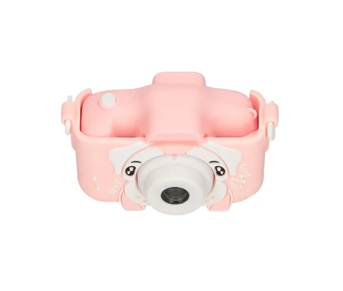 Extralink Kids Camera H28 Single Růžový | Digitální fotoaparát | 1080P 30fps, displej 2.0" Ilość na paczkę1