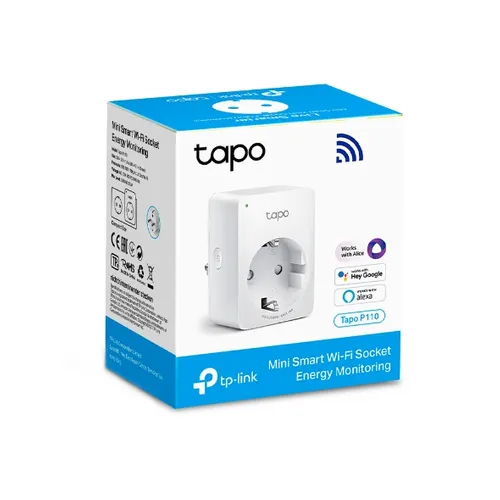 TP-Link Tapo P110 | Inteligentne gniazdko WiFi | 2,4GHz, Bluetooth 4.2 1