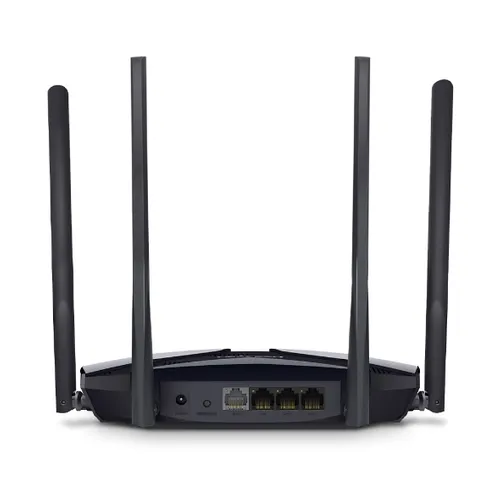 Mercusys MR70X | WiFi Router | AX1800 Dual Band, 4x RJ45 1000Mb/s Ilość portów LAN3x [10/100/1000M (RJ45)]
